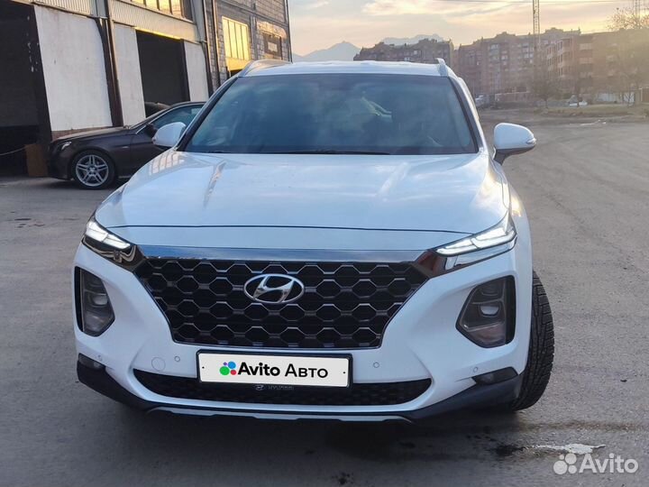 Hyundai Santa Fe 2.4 AT, 2019, 57 500 км