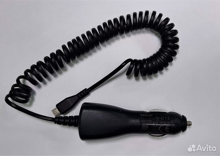 Nokia DC-6 автомобильное зарядное устройство