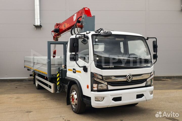 Бортовой грузовик DongFeng C120L с КМУ FG, 2024