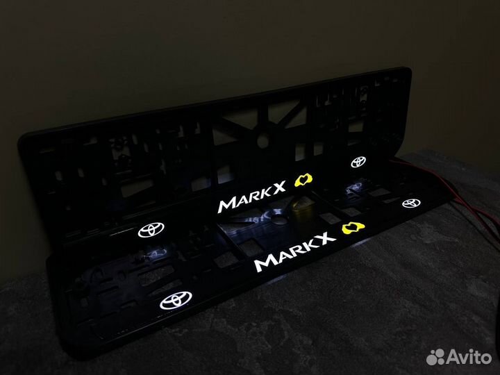 Номерная рамка с вашим логотипом