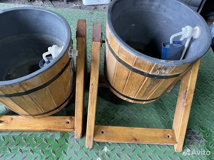 Купель для бани из дерева б/у