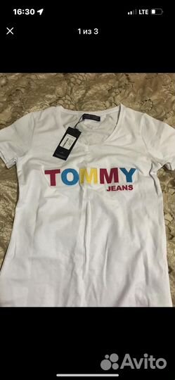 Tommy hilfiger футболка, блуза Италия