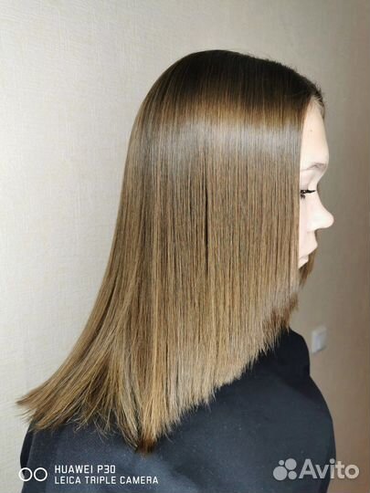 Выпрямление и реконструкция волос