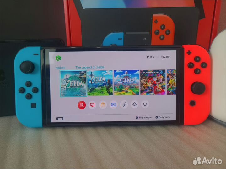 Nintendo switch Oled neon 256gb