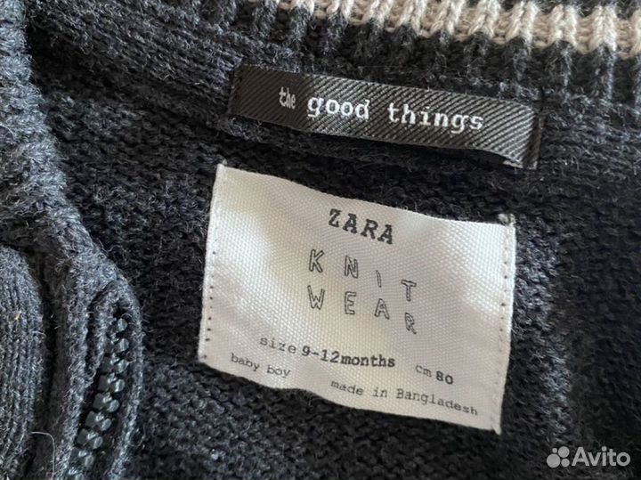 Бомбер zara детский 80