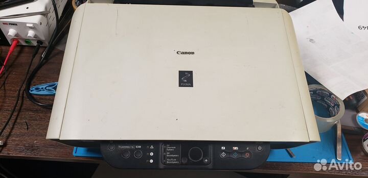 Цветной струйный мфу canon mp140