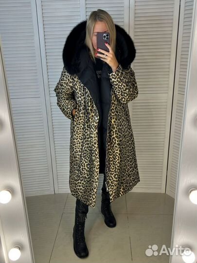 Пуховое пальто