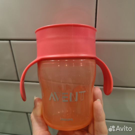 Кружка непроливайка Avent