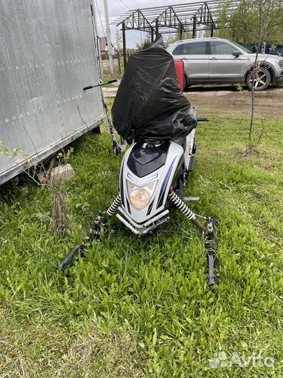 Снегоход рыбацкий разборный Snowfox 200