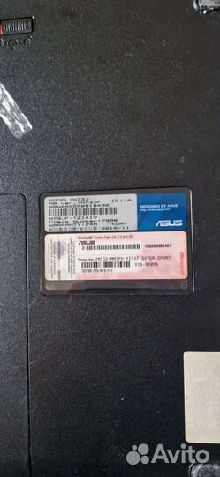 Ноутбук asus N73J