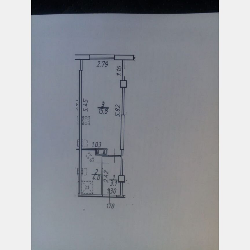 Квартира-студия, 22,9 м², 11/18 эт.