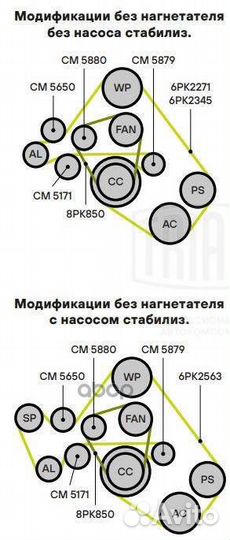 Ролик привод. ремня Land Rover Range Rover (02)