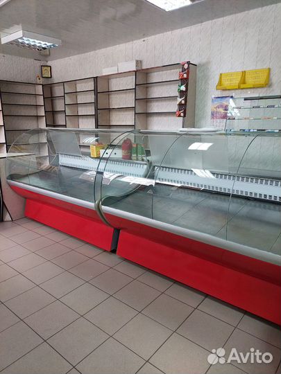 Холодильная витрина бу,полки,стелажи