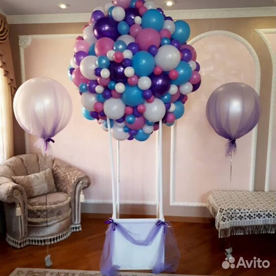 Композиции воздушные шары из шаров