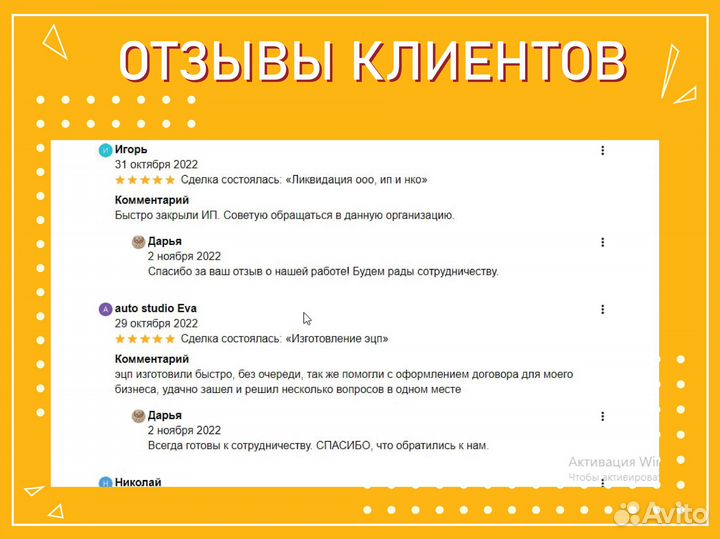 Регистрация\Открытие ооо ип нко