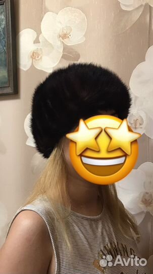 Шапка норковая женская