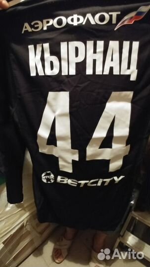 Игровая футболка пфк цска, Кырнац, оригинал 100