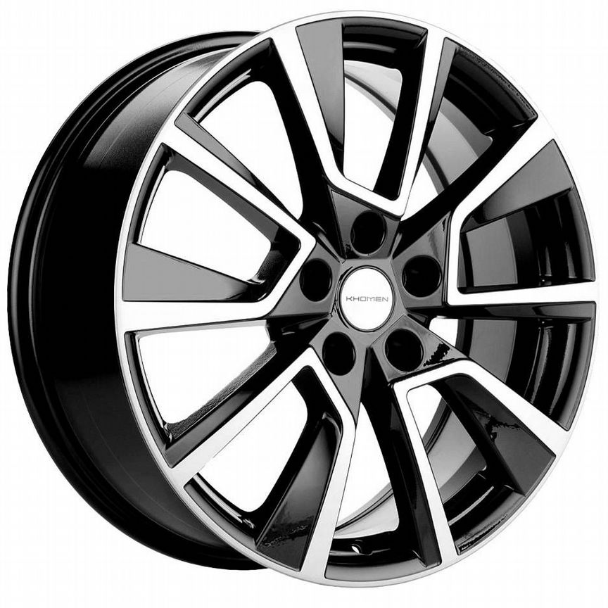 Диски Khomen KHW1802 7x18 5x108 ET40 D60.1 Black-FP