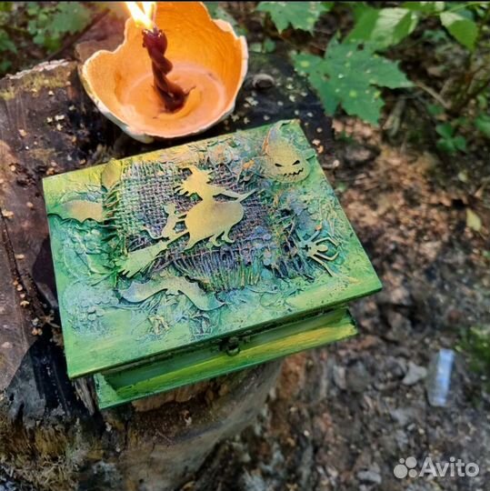 Колдовской набор: шкатулка и записная книжка