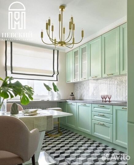 Стильные кухни под заказ в Спб