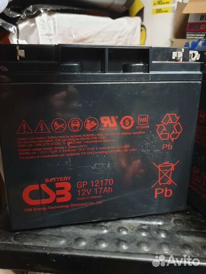 Csb gp 12120, gp 1272 GP 12170 батареи для ибп