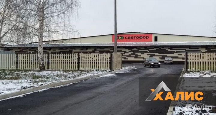 Штакетник металлический
