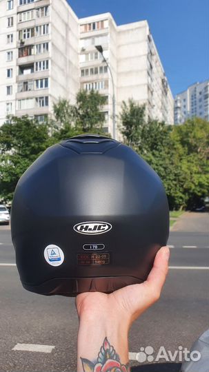 Шлем HJC i70 черный матовый XXL