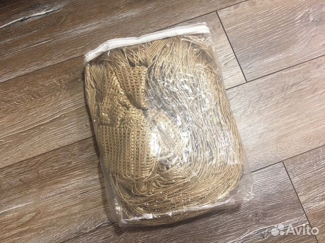 Тюль кисея шторы нити