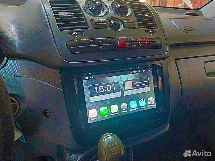 Магнитола Android Mercedes Viano / W245