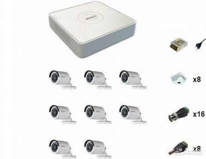 Комплект видеонаблюдения HiWatch