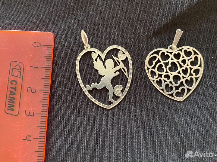 Серебряный кулон подвеска