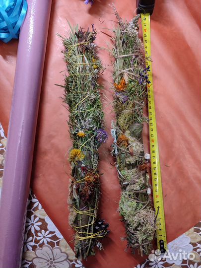 Ароматическая свеча из трав