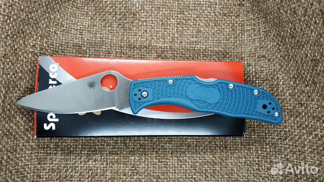 Нож Spyderco Endela Blue K390
