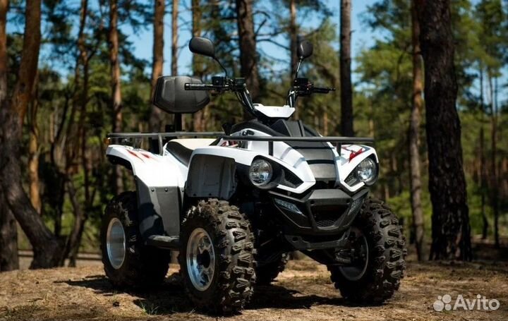 Квадроцикл Linhai Yamaha Z180 белый