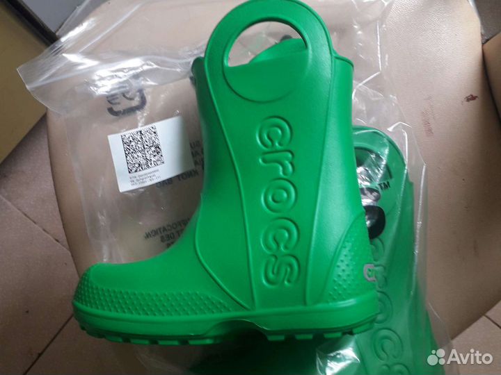 Резиновые сапоги crocs