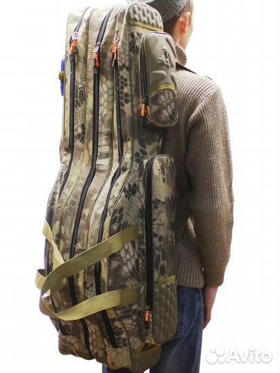 Чехол для удилищ на 3 секции 135 см