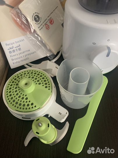 Пароварка блендер philips avent
