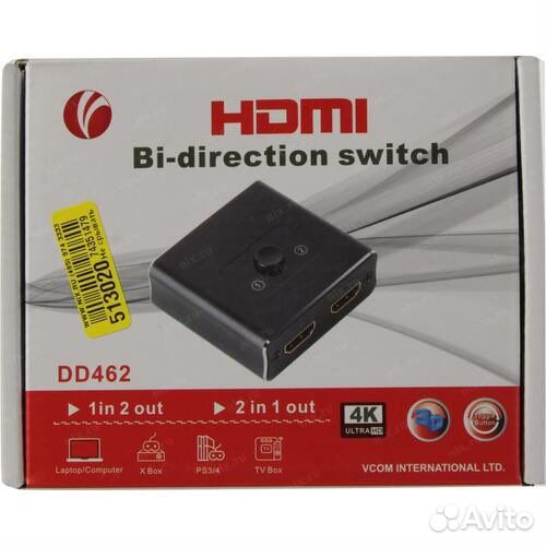 Переключатель/разветвитель hdmi