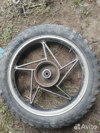 Заднее колесо на мопед