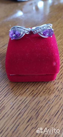 Серебряные серьги