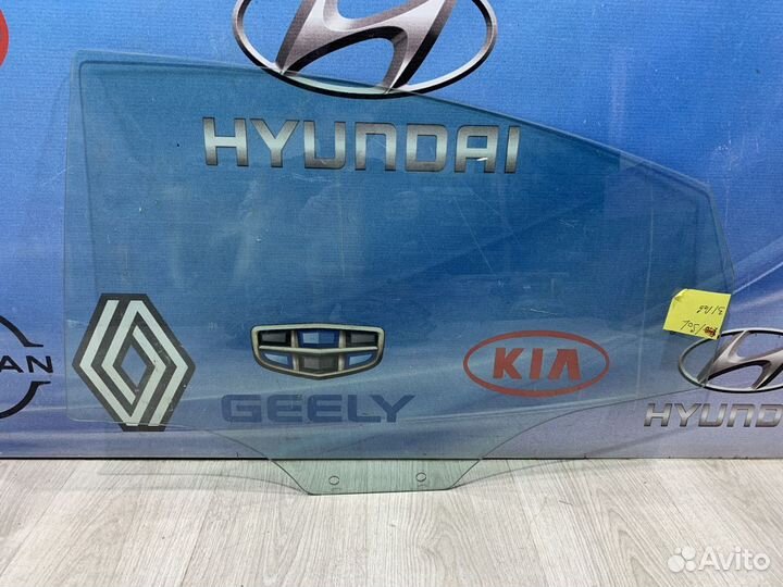Стекло боковое двери Hyundai solaris Лев