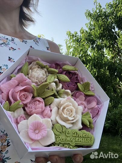 Зефирные розы и другие цветы, вау-зефир