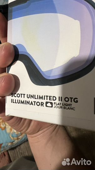 Горнолыжные очки scott unlimited II otg