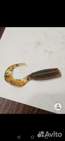 Силиконовые приманки Relax Twister 1. (4cm 0.7g)