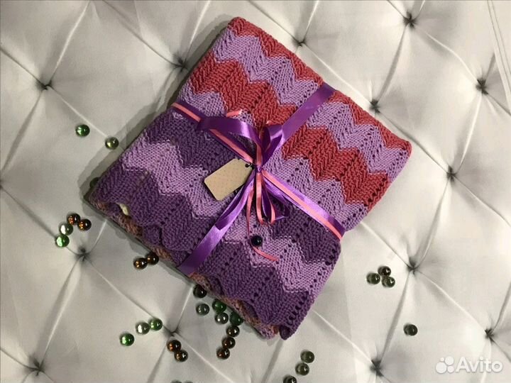 Плед / покрывало детский в кроватку /коляску