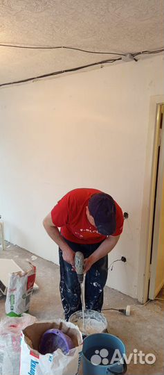 Ремонт квартир под сдачу. Семейная пара