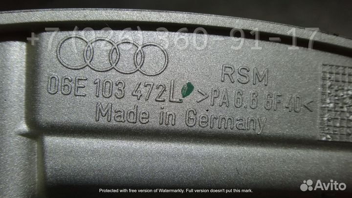 Крышка клапанная правая Ауди А6 С6 4F 2,4 BDW