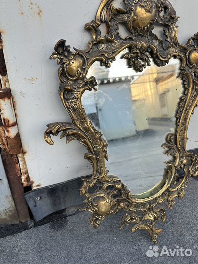 Зеркало литье бронза
