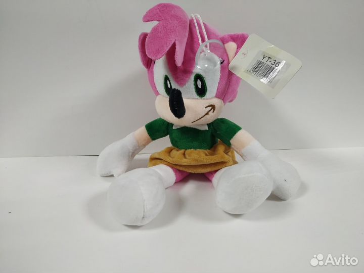 Мягкая игрушка Соник Эми Роуз высота 30 см