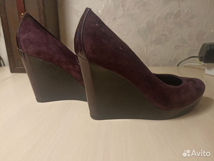 Замшевые туфли Calvin Klein